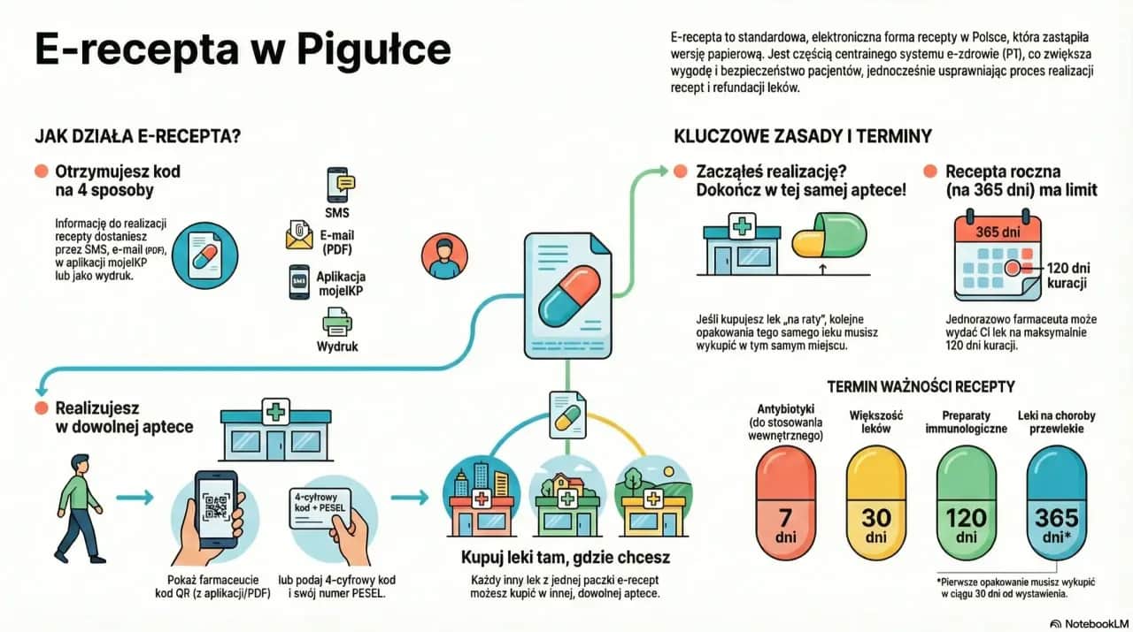E-recepta na 365 dni: Jak uniknąć problemów w aptece?